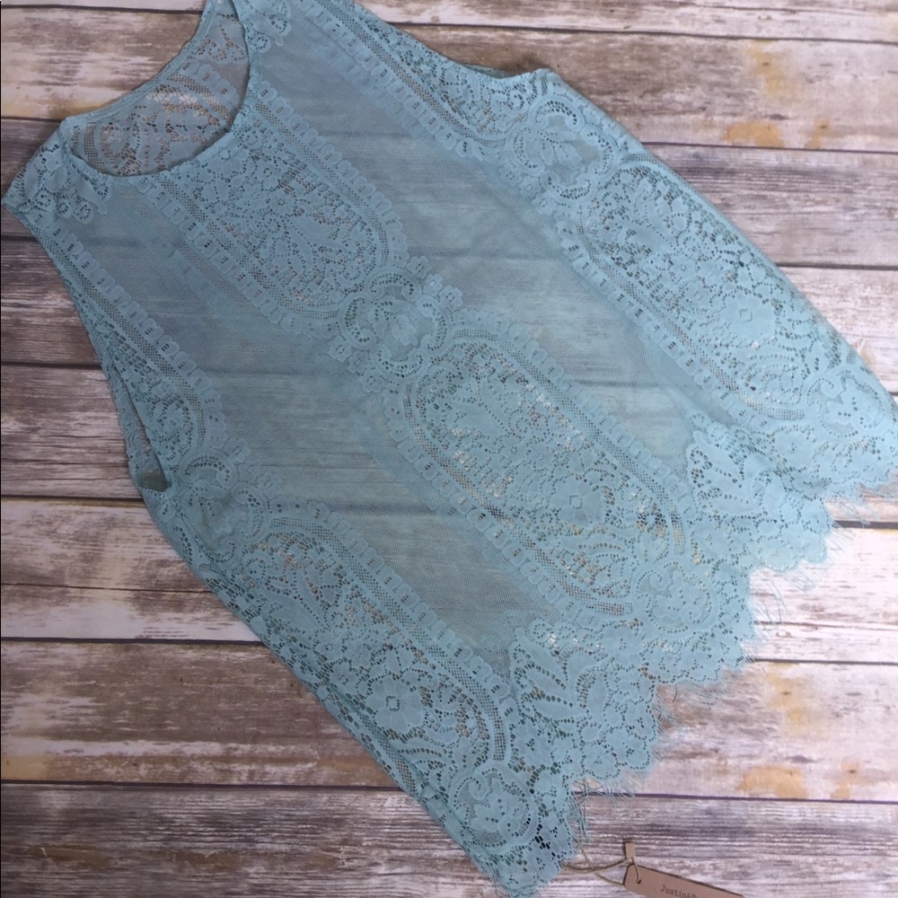 NWT lace boutique top - Picture 1 of 3